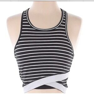 Scorpio Sol Women Black White Sports Bra Size medium
